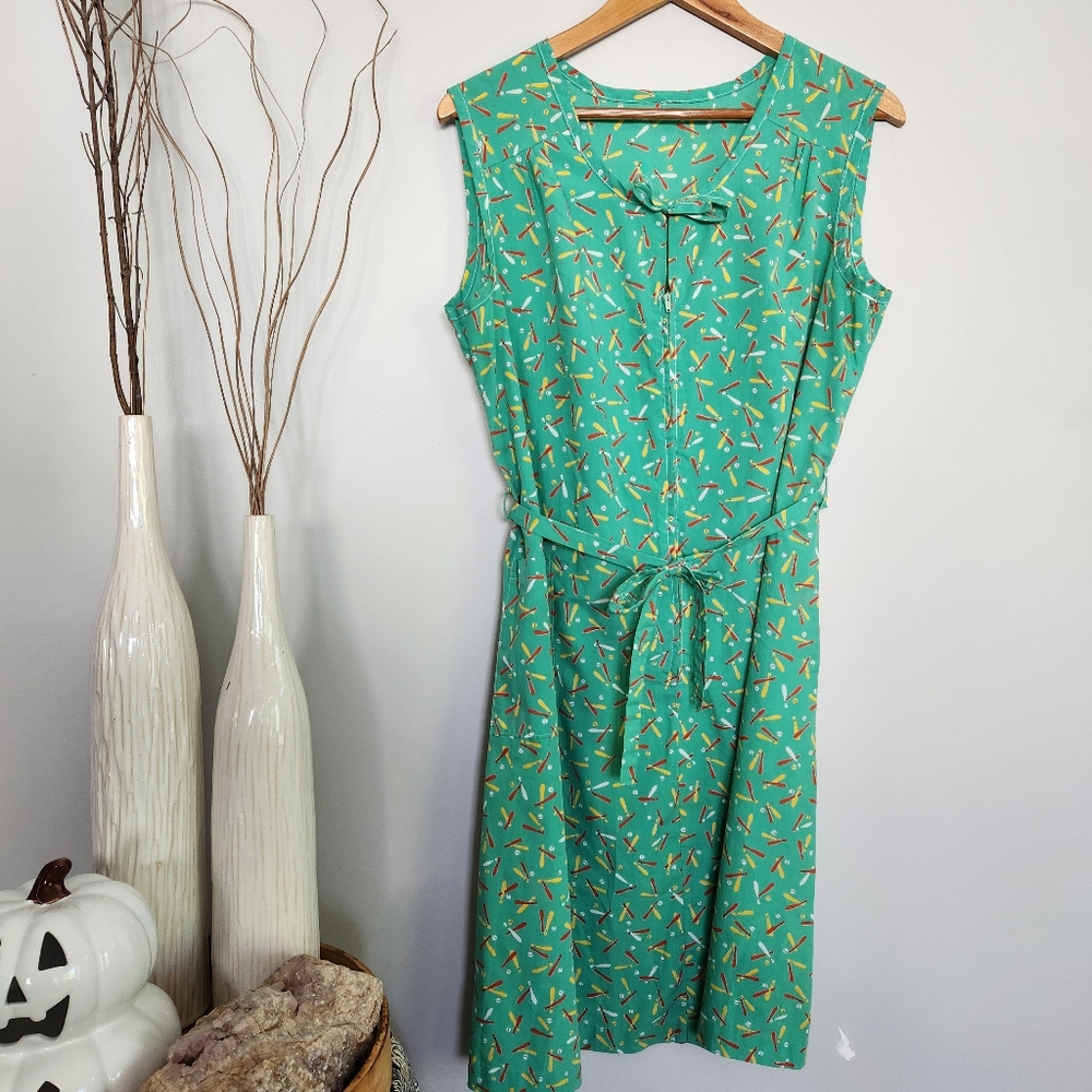 ⚾️ Vintage Handmade Smock Dress